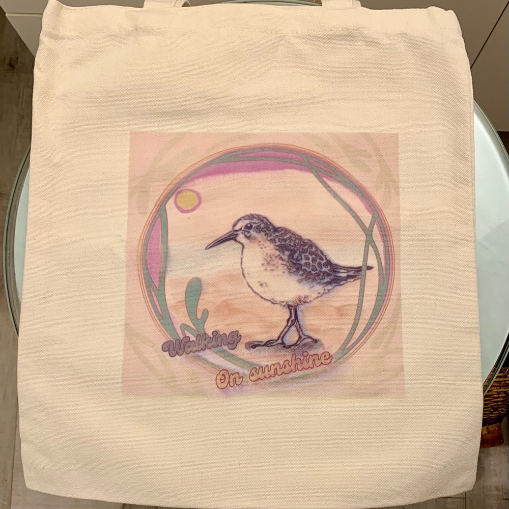 Canvas Tote bag 15.74x13.77 in. New no tags